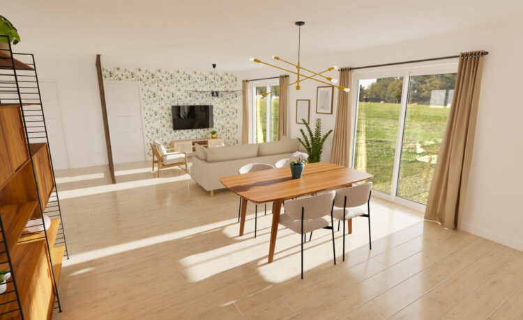 Maison plain pied neuve sur Parentis en Born 1