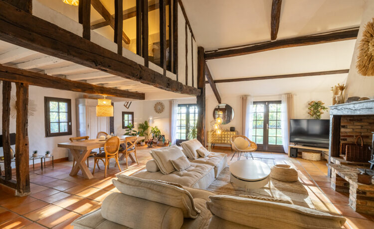 Maison landaise au calme