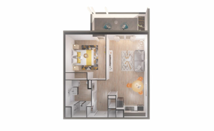 Programme neuf Appartement 2 pièces 44m²
