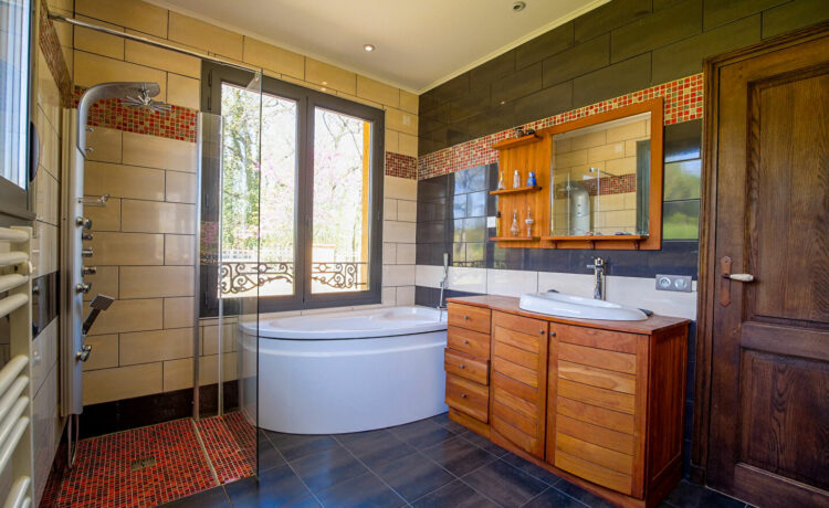 Maison T5 avec piscine et vue Pyrénées